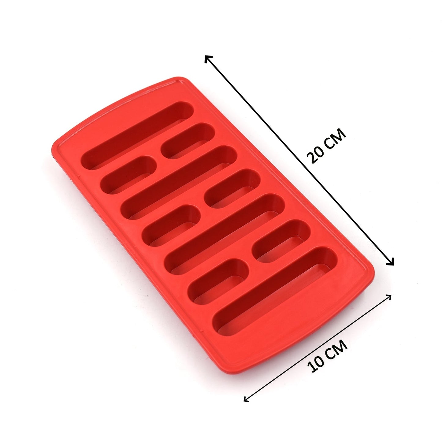 4 Pc Fancy Ice Tray used widely in all kinds of household places while making ices and all purposes.