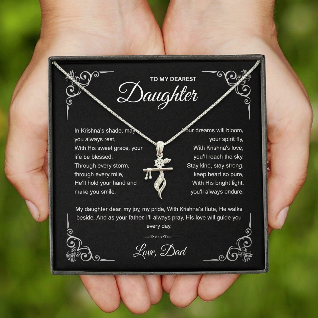 To My Daughter – Shri Krishna Pendant | With Love & Blessings from Dad