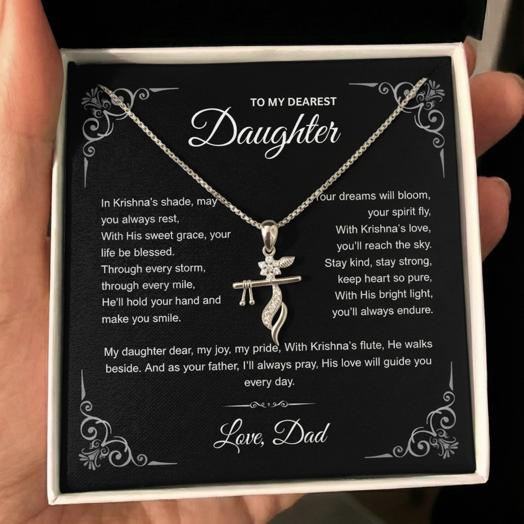 To My Daughter – Shri Krishna Pendant | With Love & Blessings from Dad