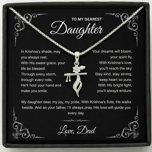 To My Daughter – Shri Krishna Pendant | With Love & Blessings from Dad