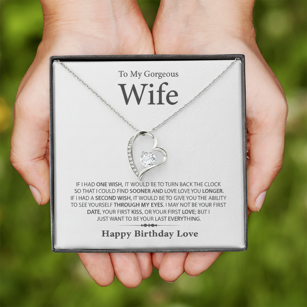 Best Birthday Gift for Wife – Forever Love Necklace | A Timeless Symbol of Love