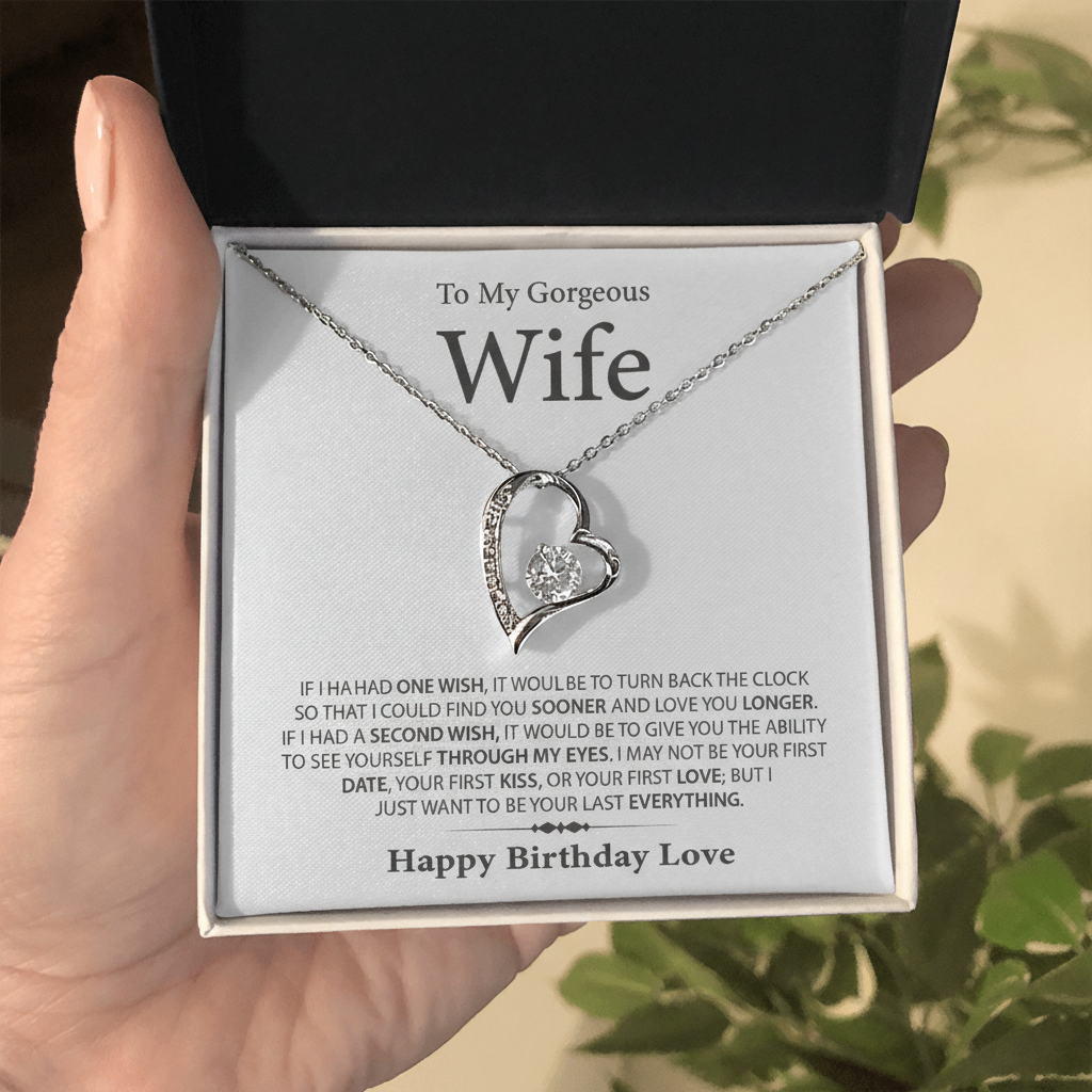 Best Birthday Gift for Wife – Forever Love Necklace | A Timeless Symbol of Love