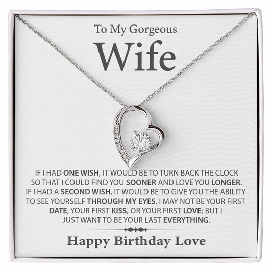 Best Birthday Gift for Wife – Forever Love Necklace | A Timeless Symbol of Love