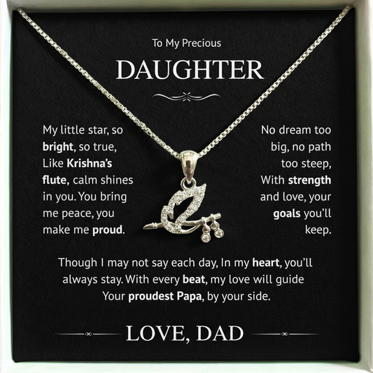 My Daughter – Shree Krishna Bansuri Pendant | From Dad With Love & Blessings