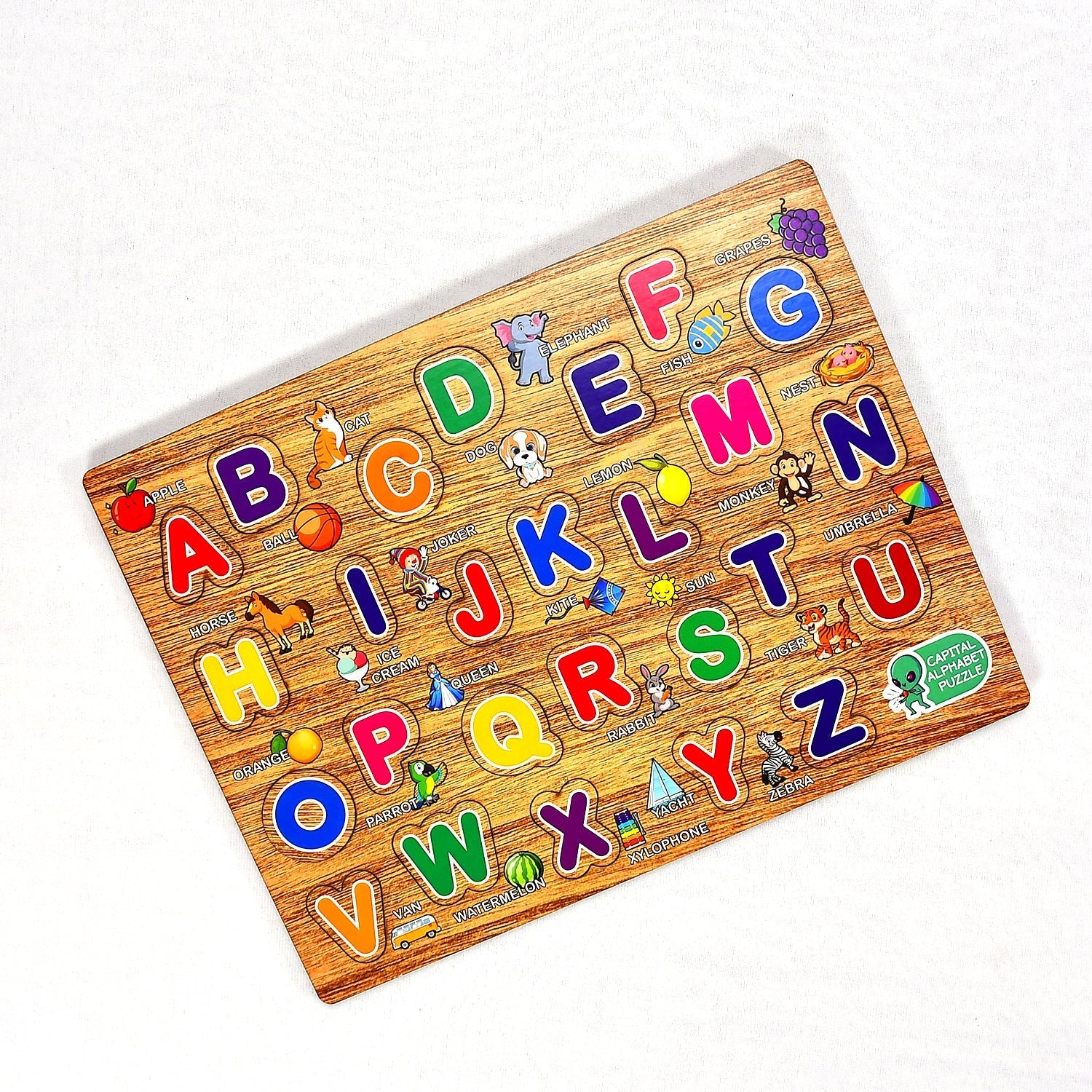 Wooden learning puzzle toy