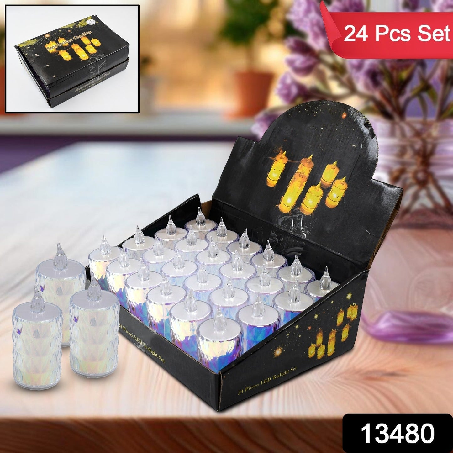 Fake candle light set