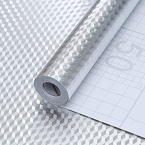 2-meter aluminum foil sticker for protecting kitchen surfaces from stains.